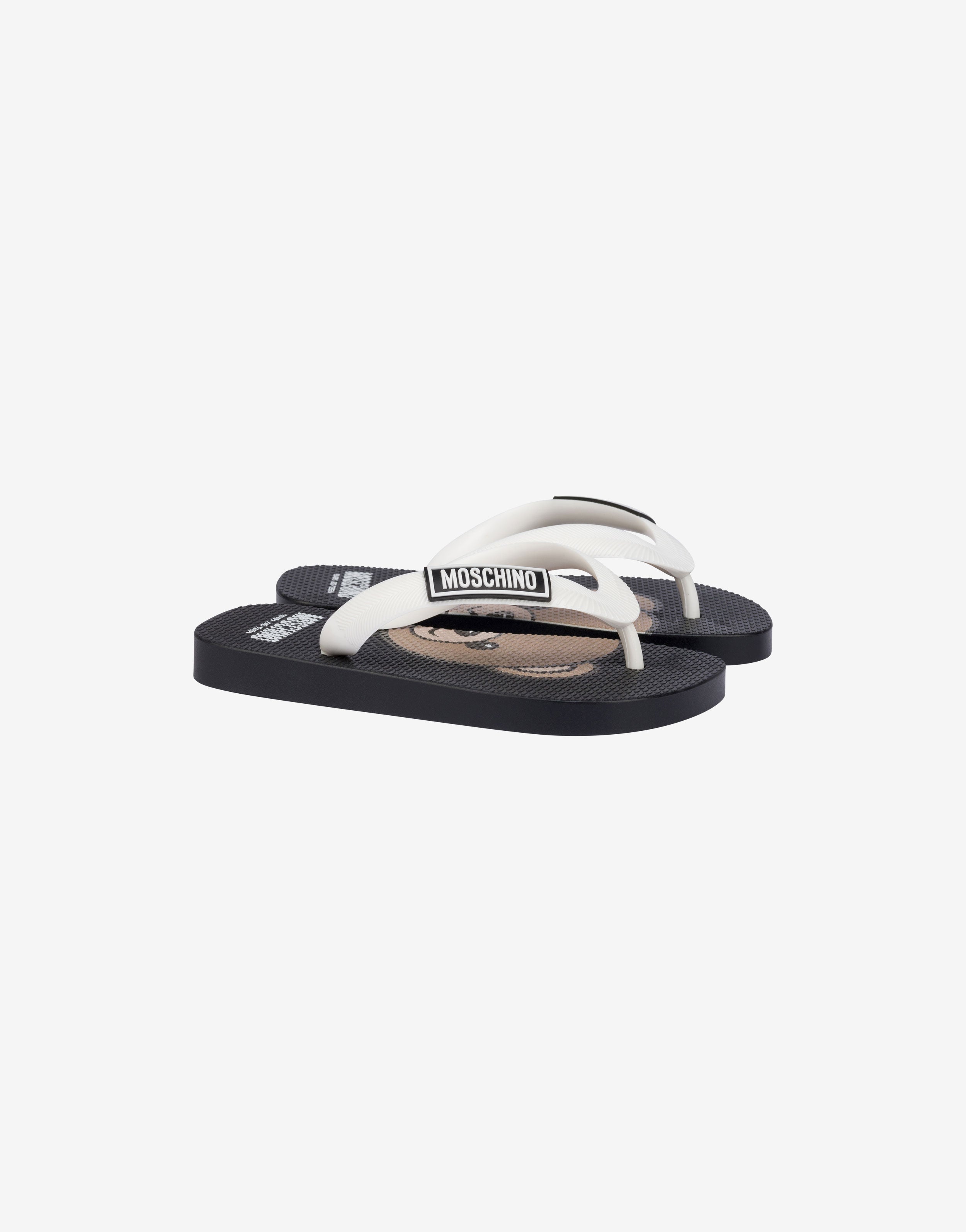Moschino Teddy Bear Flip-Flops