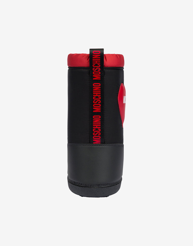 Botas de neve em nylon Moschino Cuore Negro Moschino 2