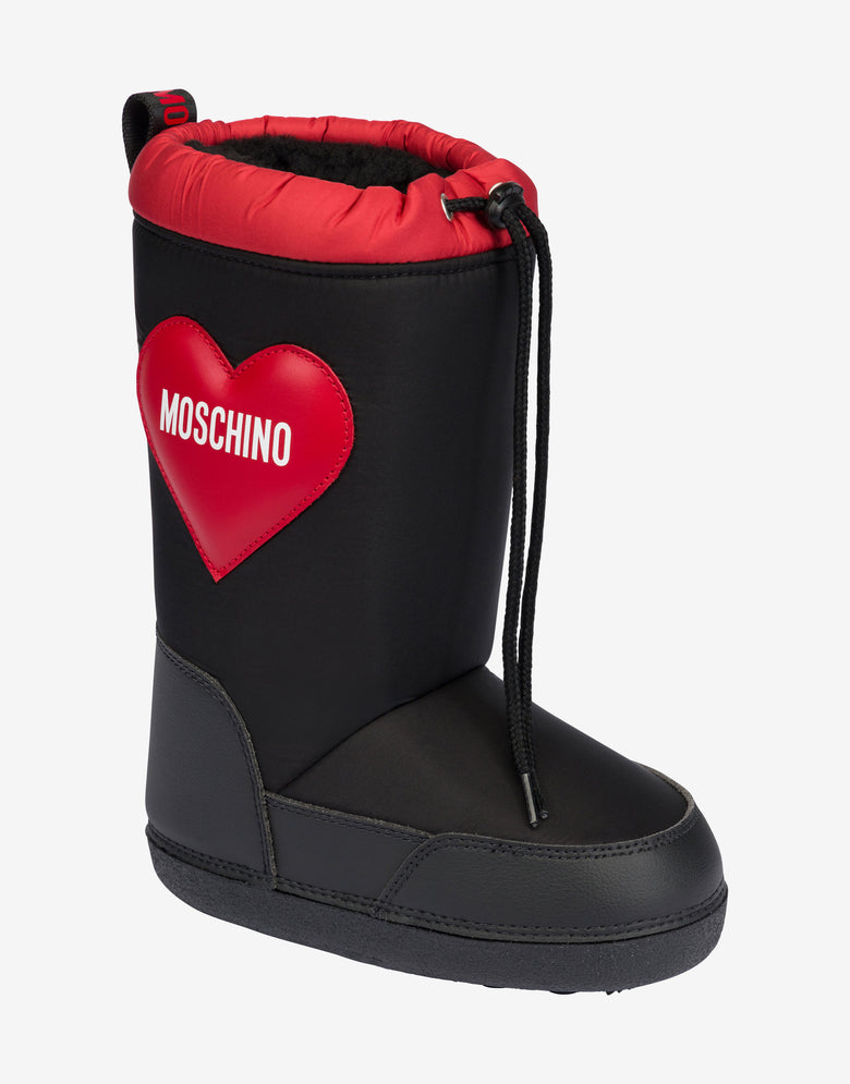 Botas de neve em nylon Moschino Cuore Negro Moschino 3