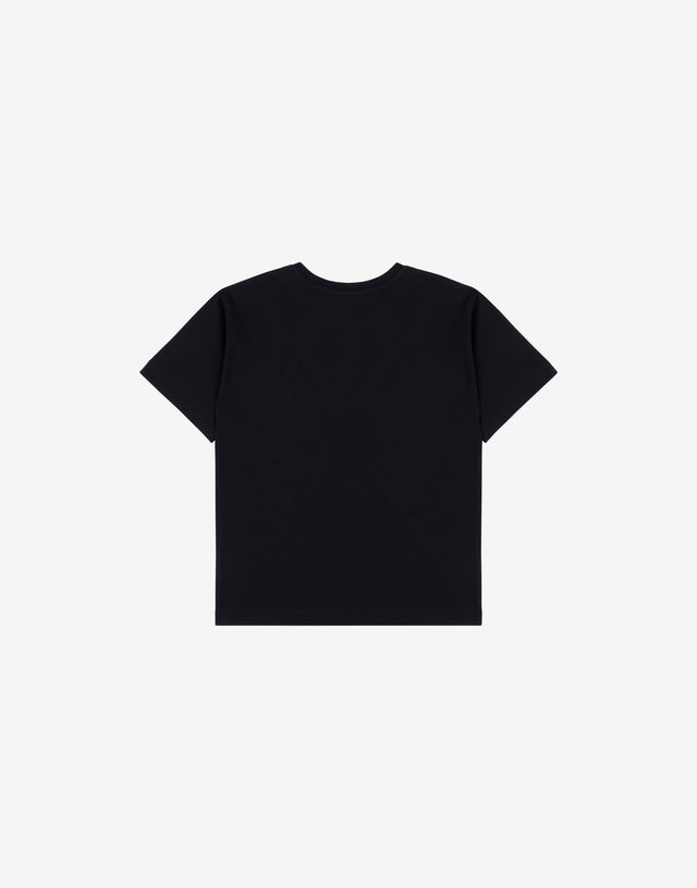 モスキーノのテディベア柄コットンジャージー製マキシTシャツ  Moschino 1