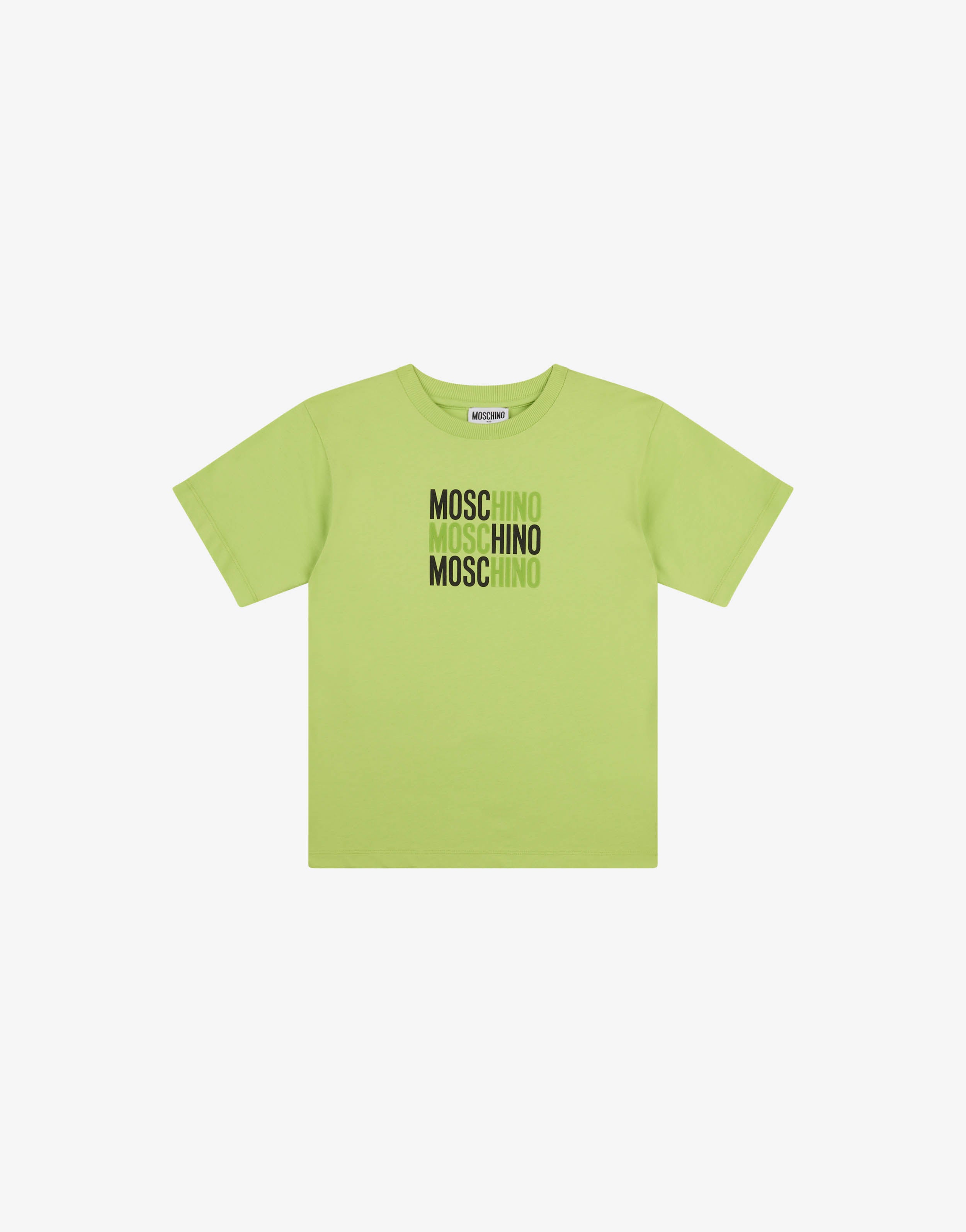 Maxi T-shirt in printed cotton jersey