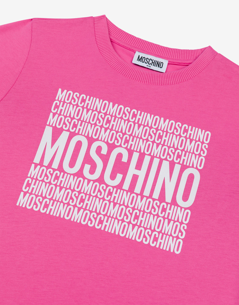 Jersey T-shirt Logo Print  Moschino 2