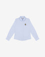 Camisa de algodón oxford Teddy Patch