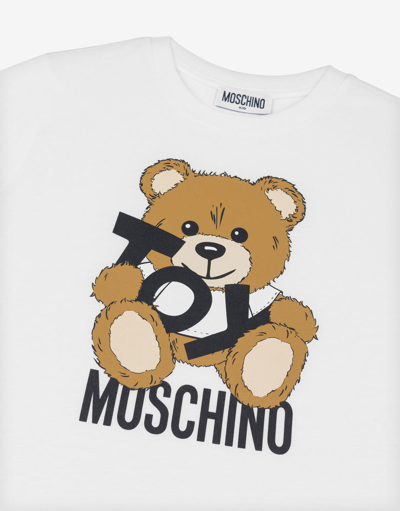 Jersey T-shirt Teddy Bear White Moschino 2