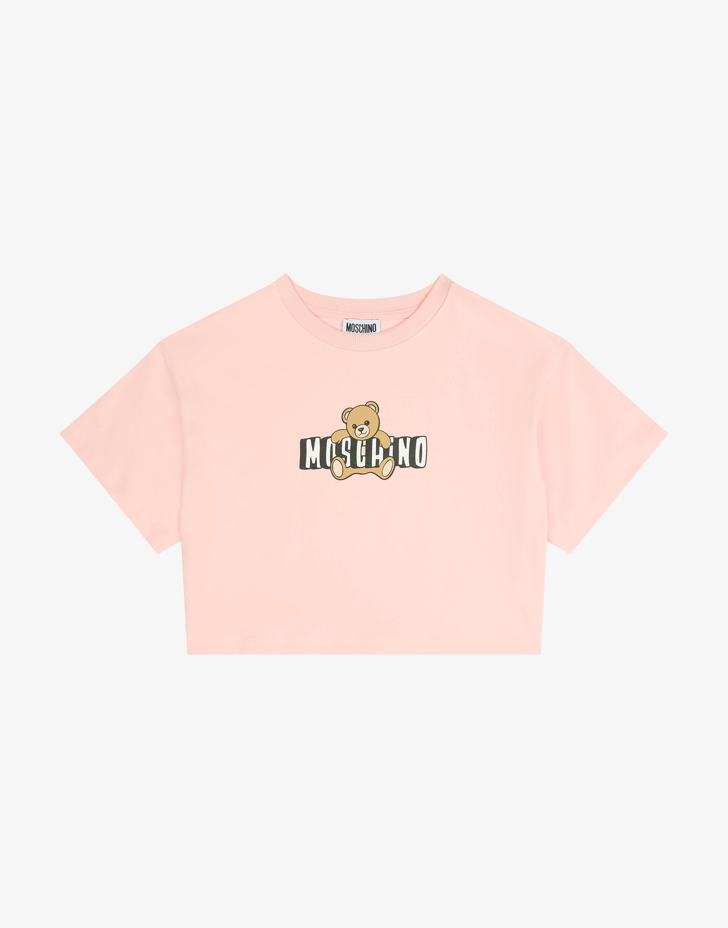Ensemble t-shirt et short en jersey de coton Moschino Teddy Bear