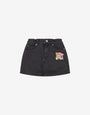 Minigonna in gabardina di cotone Teddy Bear