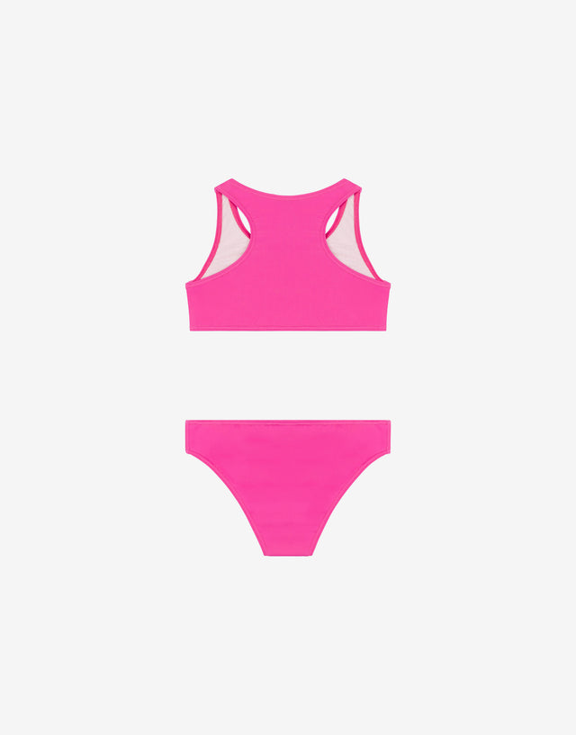 Lycra bikini Teddy Bear Fuchsia Moschino 1