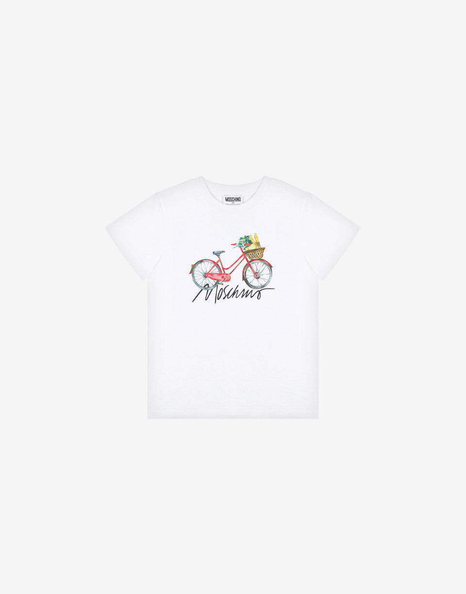 Jersey T-shirt White Moschino 0