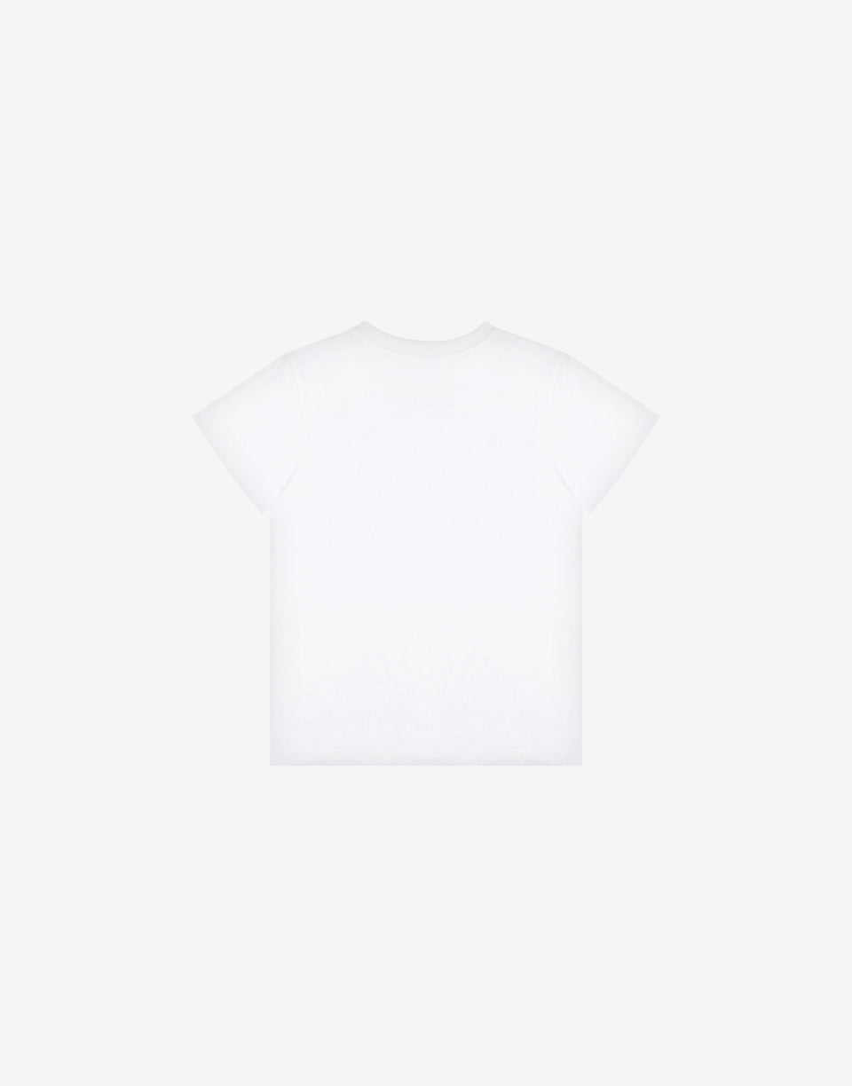 T-shirt in jersey Bianco Moschino 1