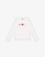 T-shirt in jersey di cotone stampata