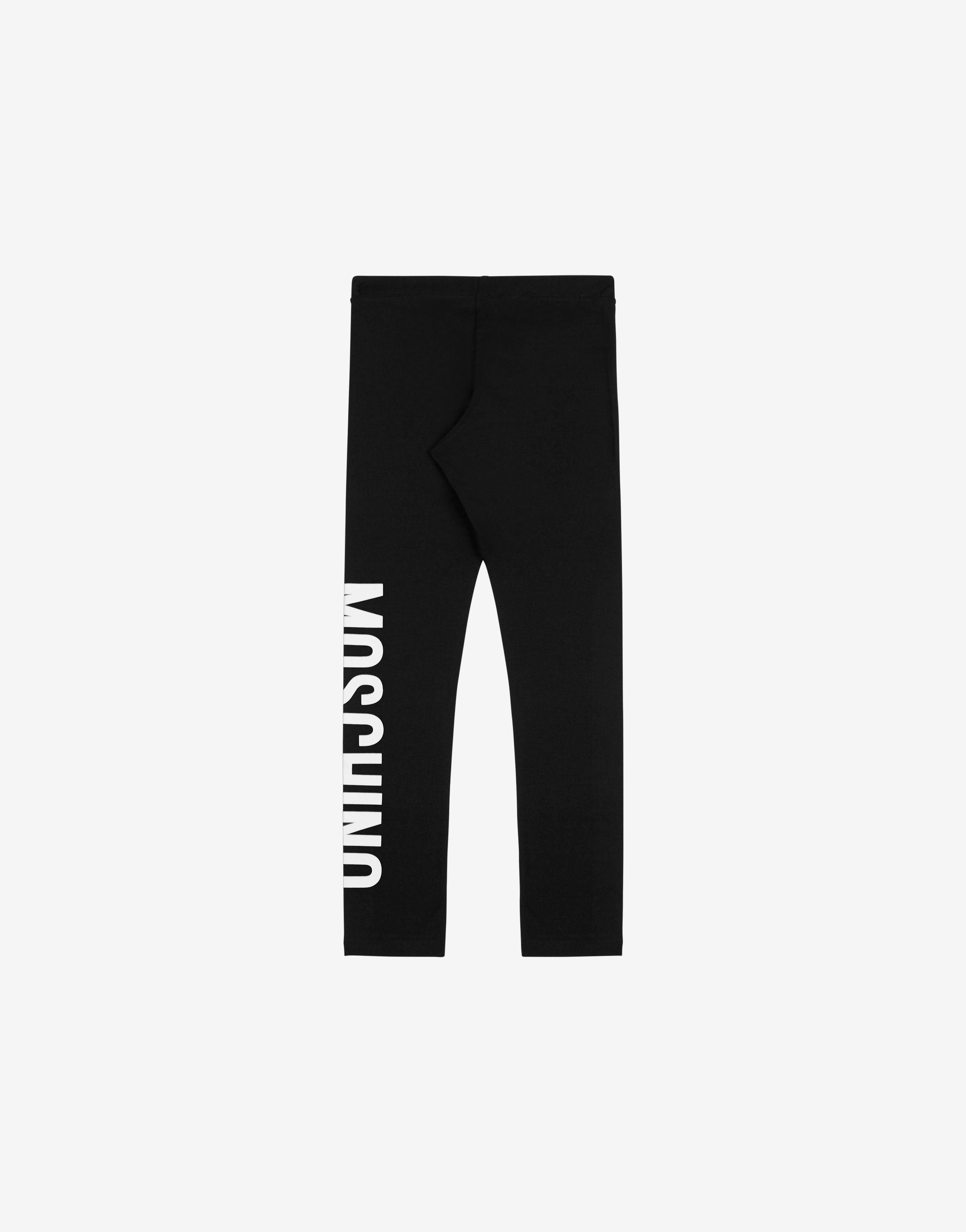 Leggings aus Jersey Logo Print