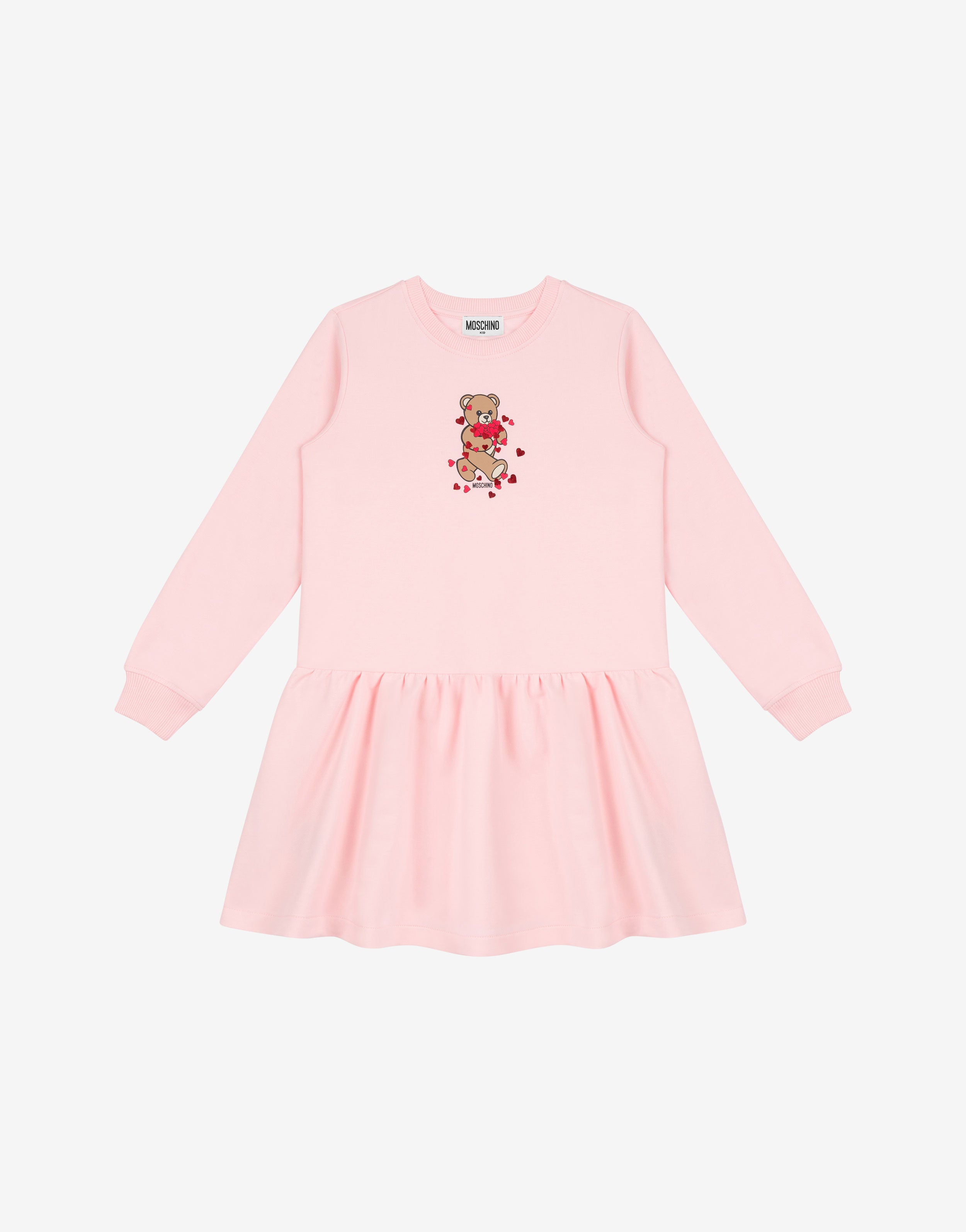 Moschino Teddy Bear Cotton Jersey Dress