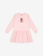 Abito in jersey di cotone Moschino Teddy Bear