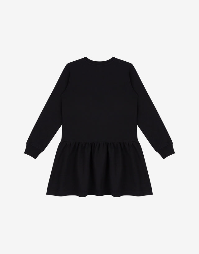 Abito in jersey di cotone Moschino Teddy Bear Nero Moschino 1