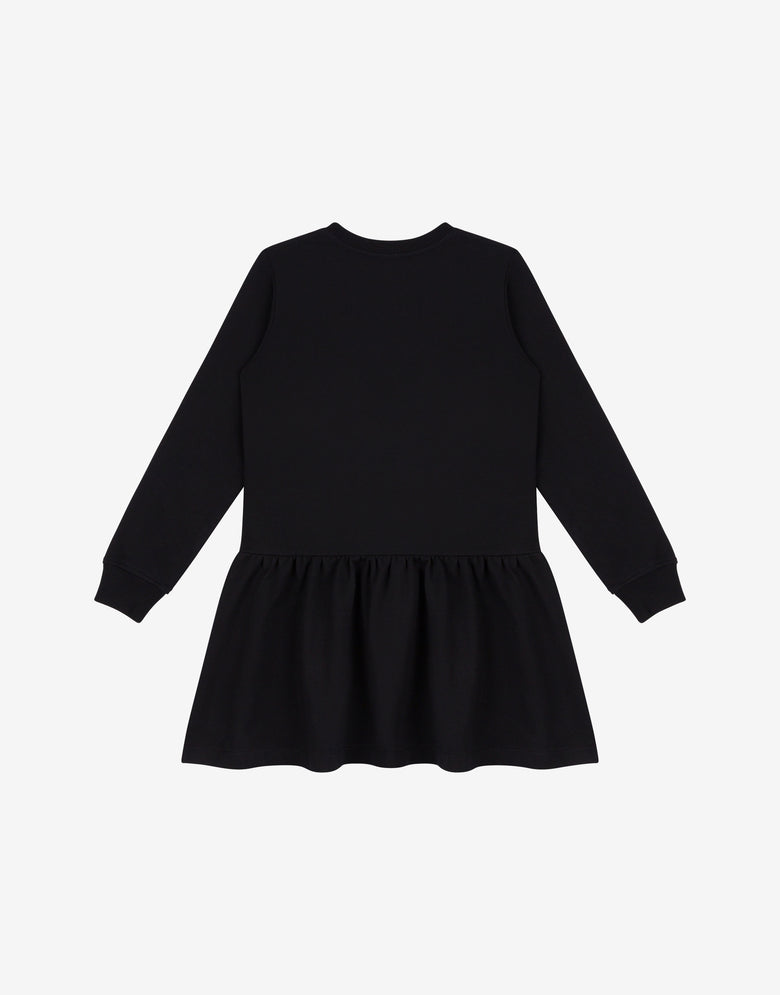 Abito in jersey di cotone Moschino Teddy Bear Nero Moschino 1