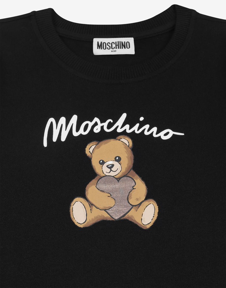 Moschino Teddybär Kleid aus Baumwolljersey  Moschino 2