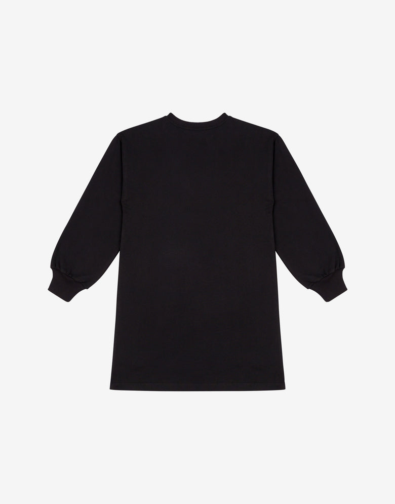 Robe en coton imprimé Noir Moschino 1