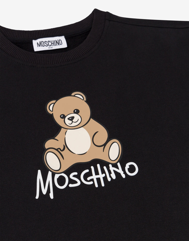 Robe en coton imprimé Noir Moschino 2