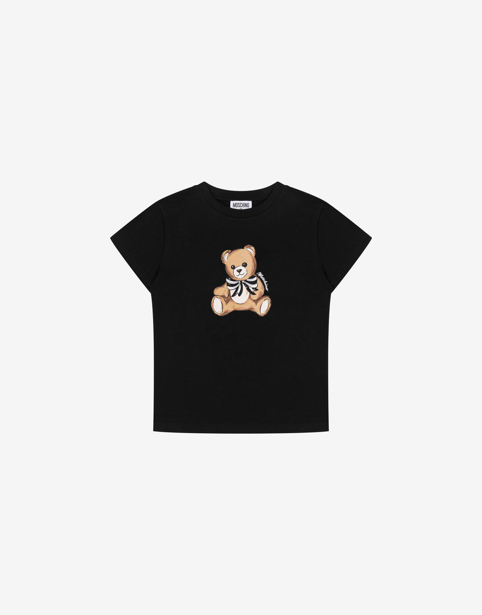 Moschino Teddy Bear - T-shirt en jersey de coton Noir Moschino 0