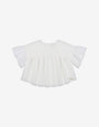 Muslin devoré blouse