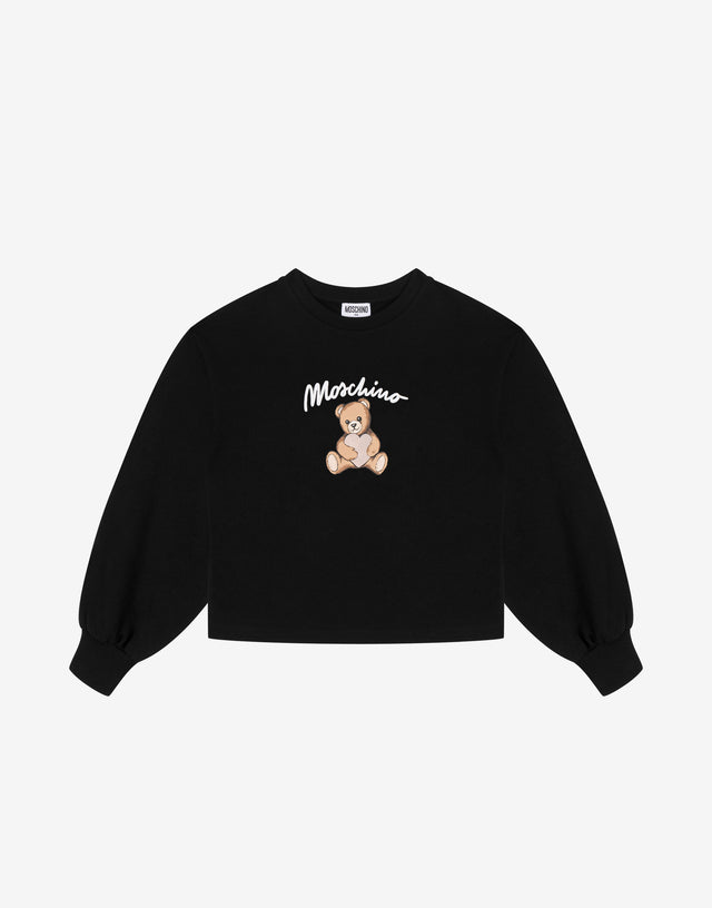 Moschino 泰迪熊纯棉运动衫 黑色 Moschino 0
