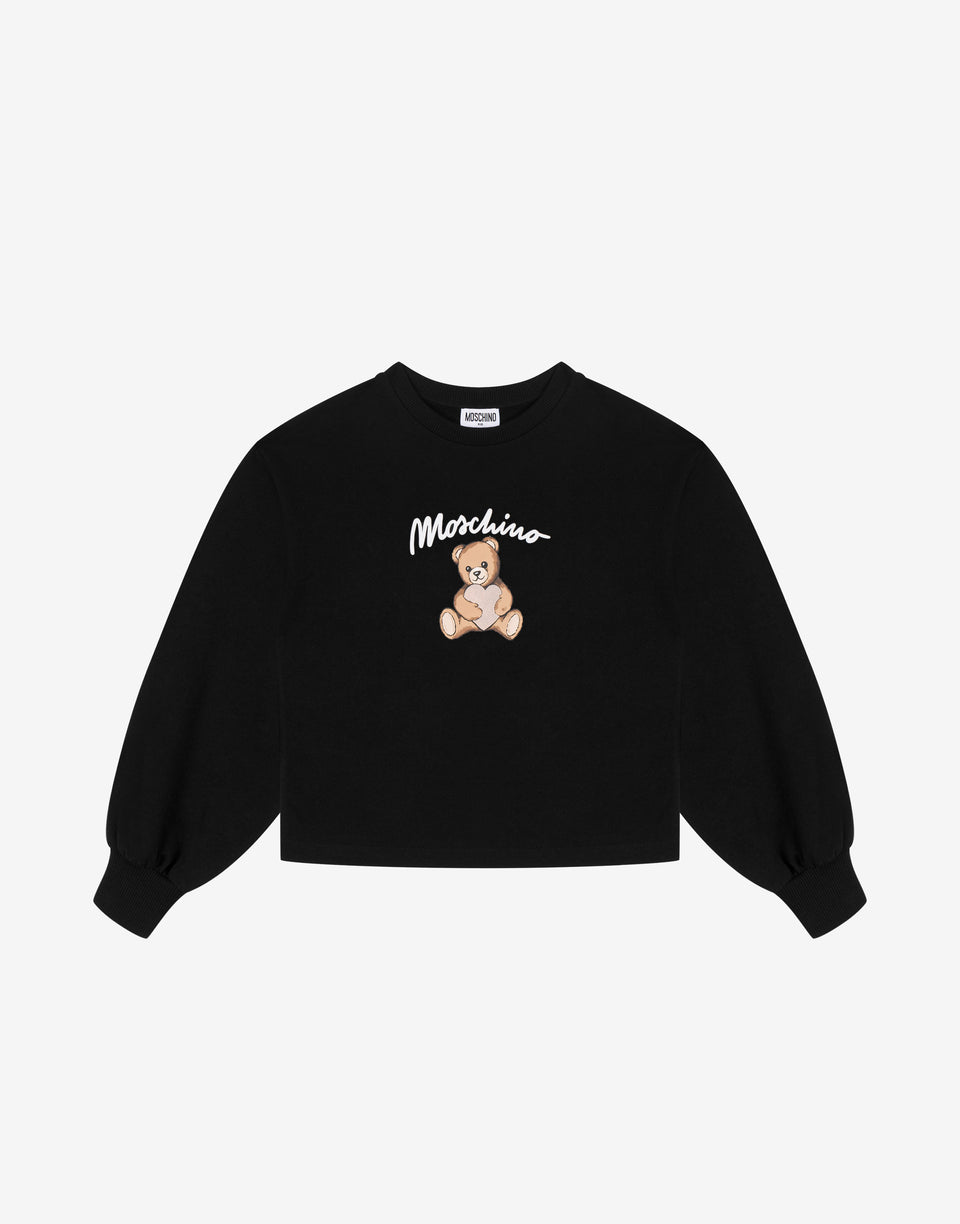 Moschino 泰迪熊纯棉运动衫 黑色 Moschino 0