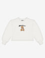 Moschino Teddy Bear Cotton Sweatshirt