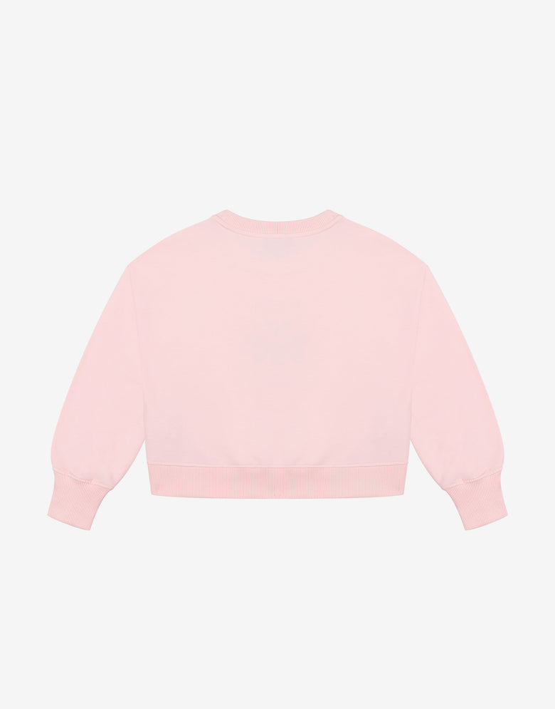 Felpa in cotone Moschino Teddy Bear Rosa confetto Moschino 1