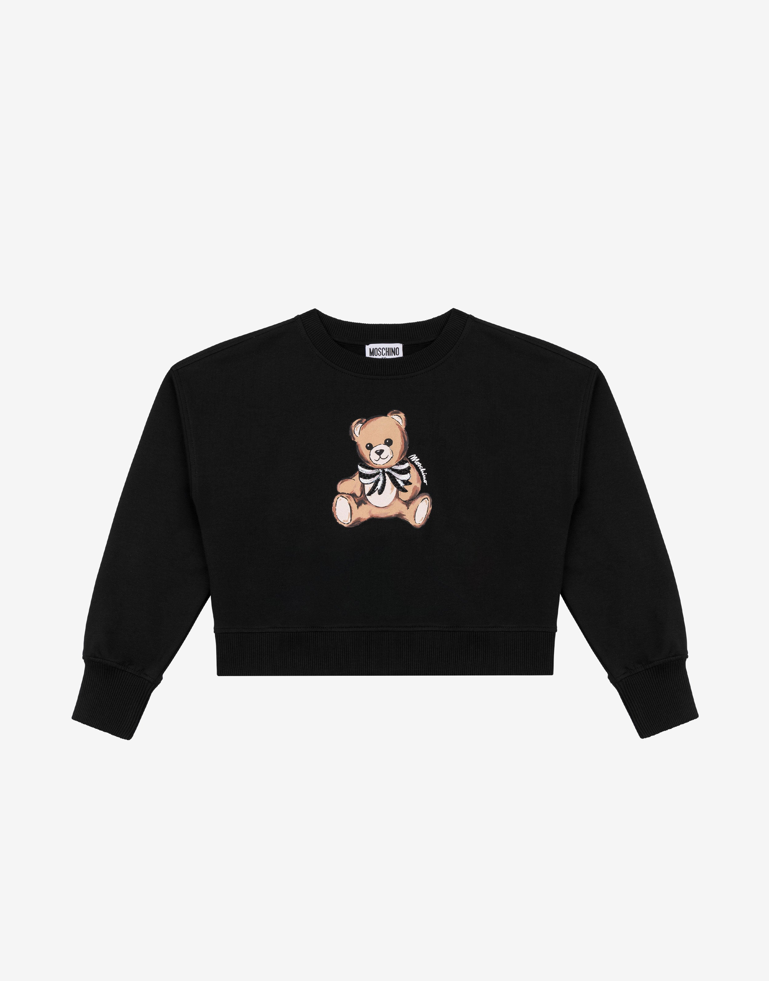 【送料&関税込】Moschino Teddy Bear Moschino Teddy bear-print T-shirt | Black | FARFETCH