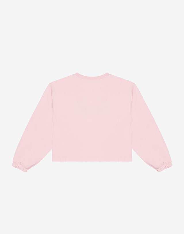 Felpa in cotone Moschino Teddy Bear Rosa Moschino 1
