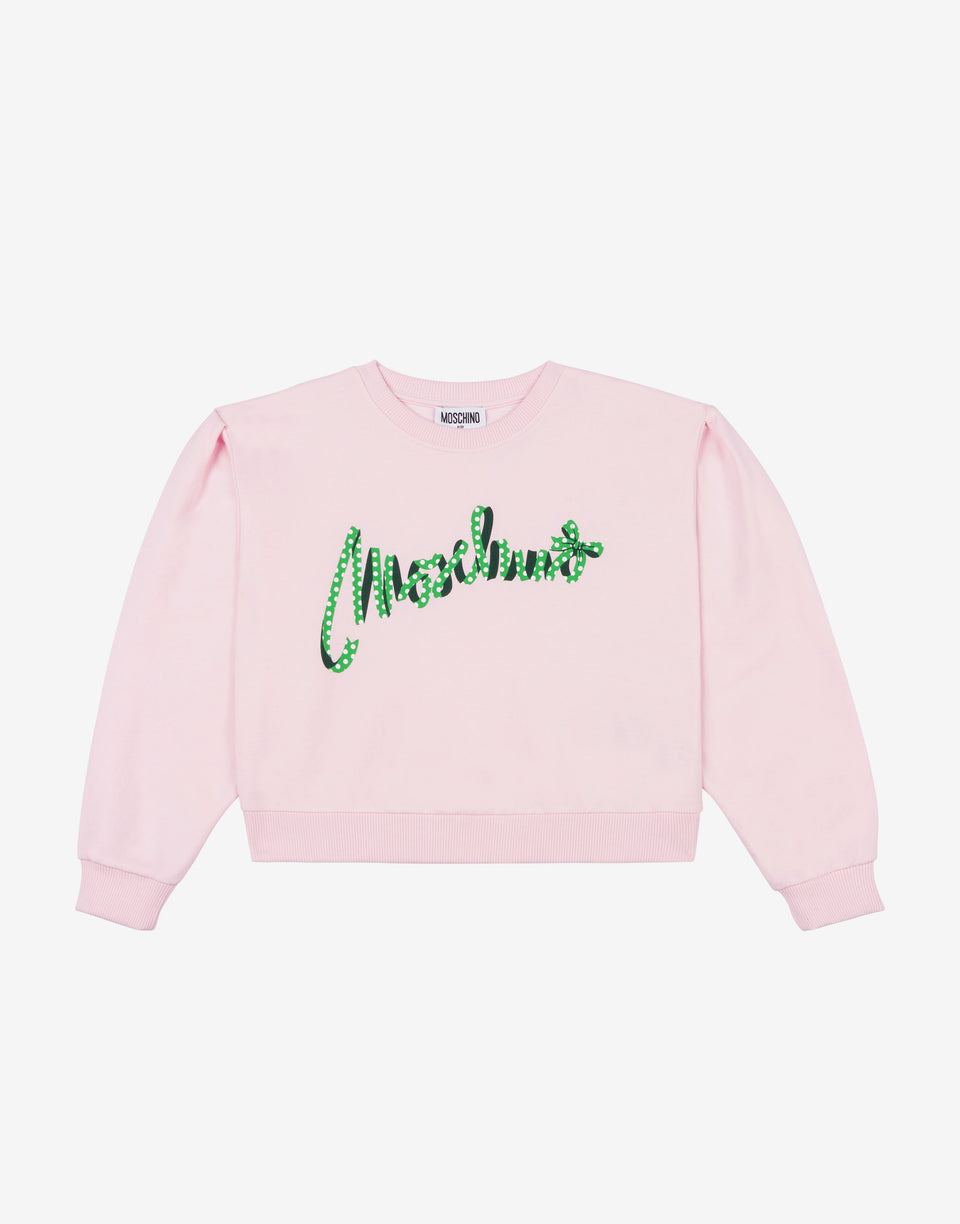 プリント入りコットンパーカー  Moschino 0