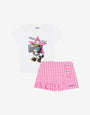 Vichy T-shirt and shorts set Teddy Bear