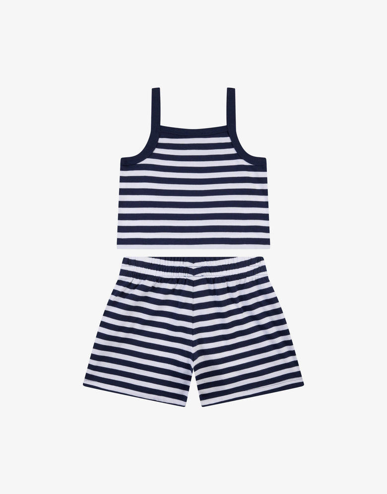 Completo top e short in jersey di cotone Moschino Teddy Bear  Moschino 1