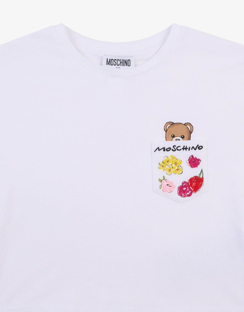 Moschino 棉质罗纹T恤 Teddy Bear  Moschino 2