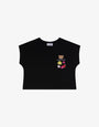 T-shirt in piquet di cotone Moschino Teddy Bear