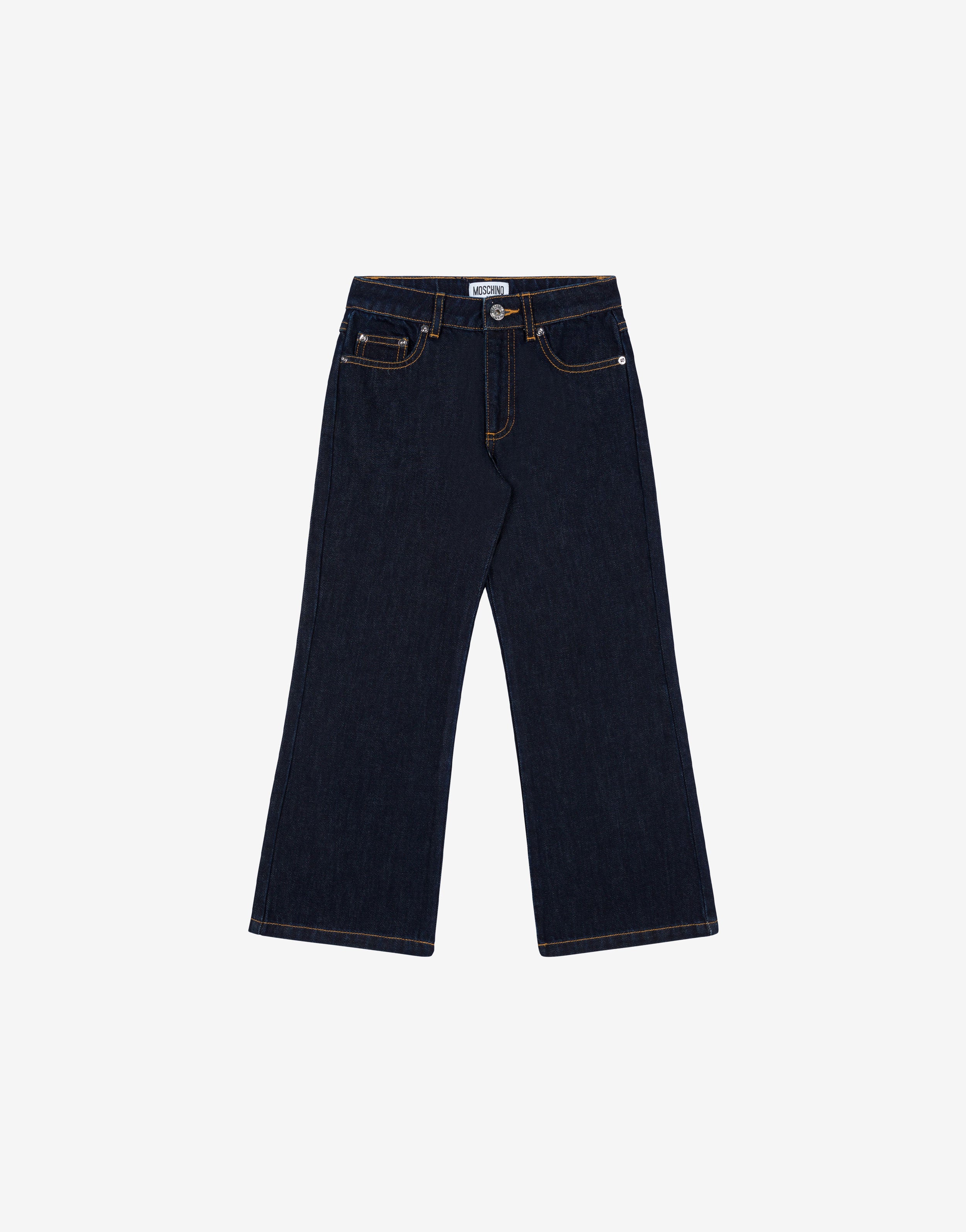 【関税&送料込】Moschino Laurel Crown Patch Denim Pants Denim pants Laurel Crown Label | Moschino