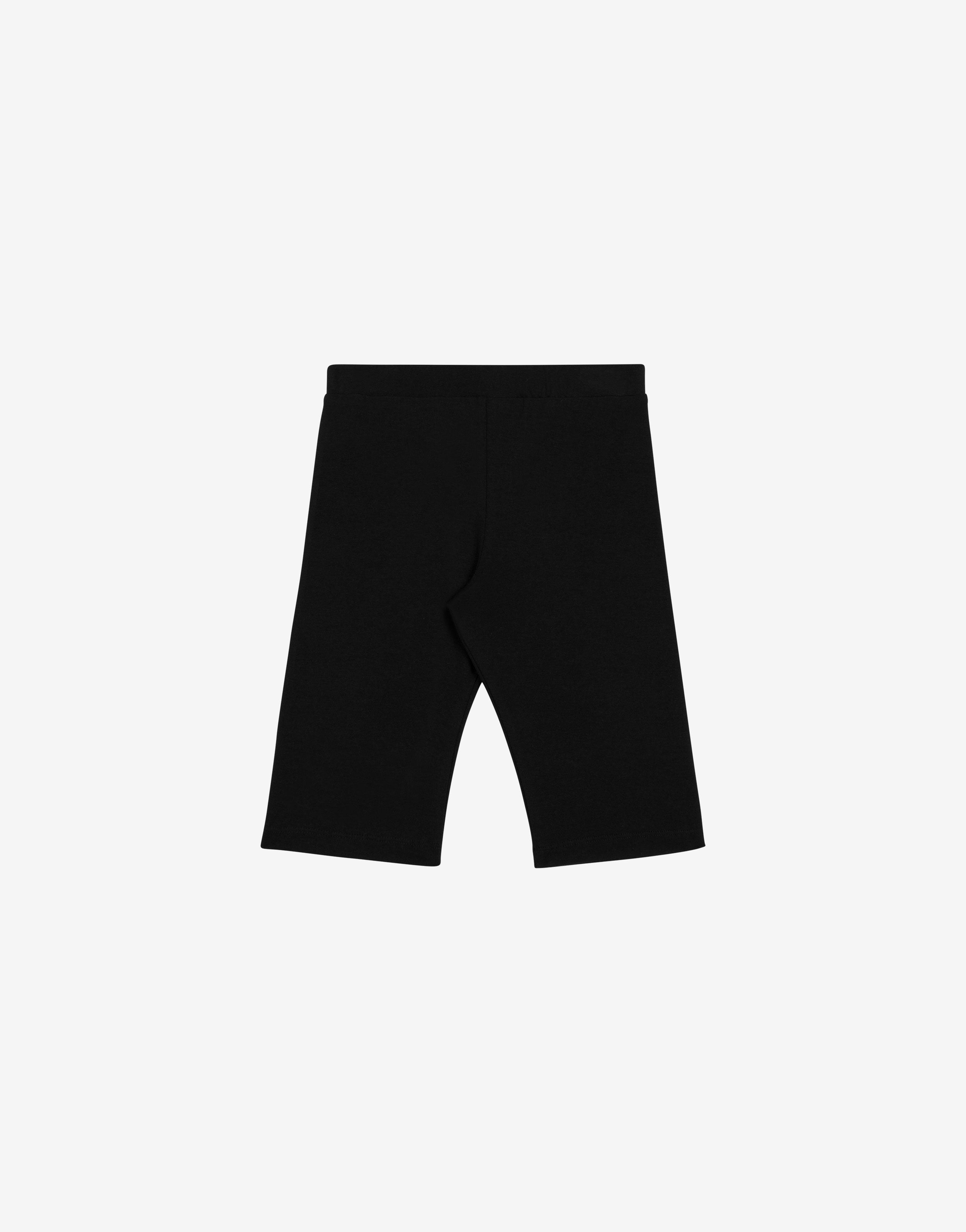 Logo Print jersey cycling shorts | Moschino