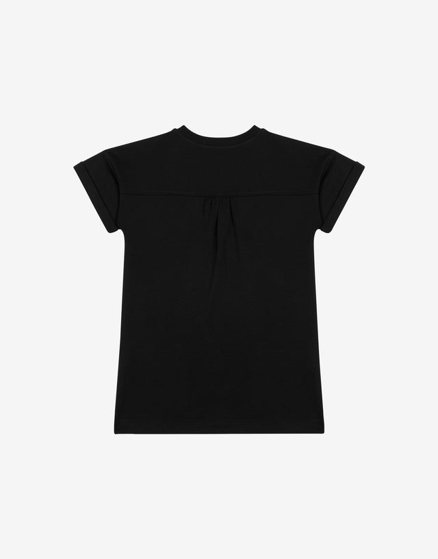 Jersey-Kleid Teddy Bear Schwarz Moschino 1