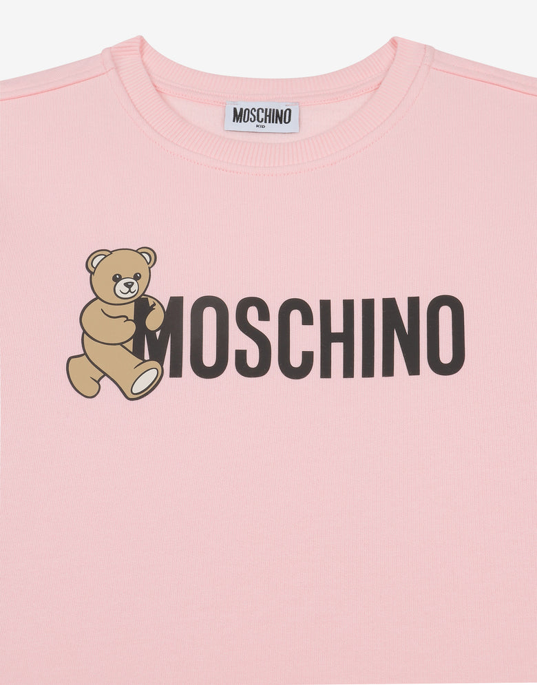 Vestido polar de algodón estampado  Moschino 2