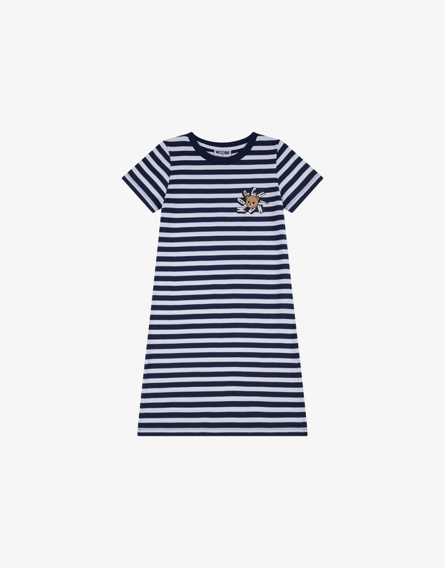 Moschino Teddy Bear棉质针织连衣裙  Moschino 0