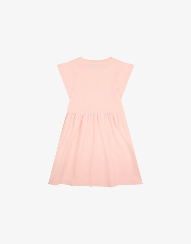 Moschino 棉质绉纱泰迪熊连衣裙  Moschino 1