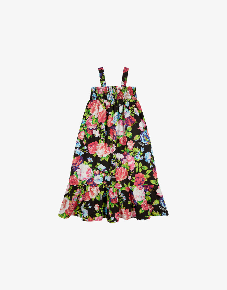 印花棉质平纹布连衣裙  Moschino 1