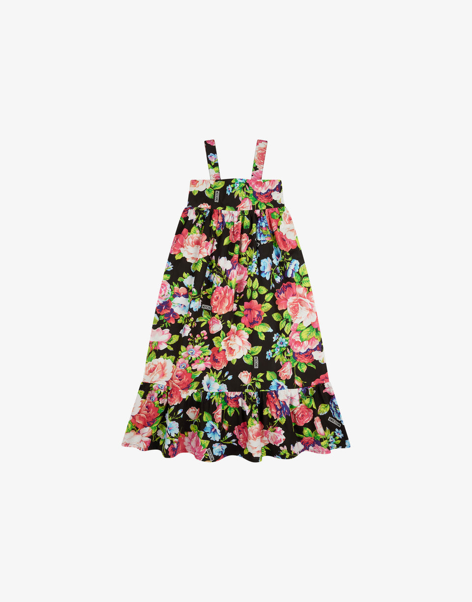 印花棉质平纹布连衣裙  Moschino 0