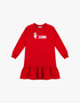 Abito in cotone Moschino Teddy Bear