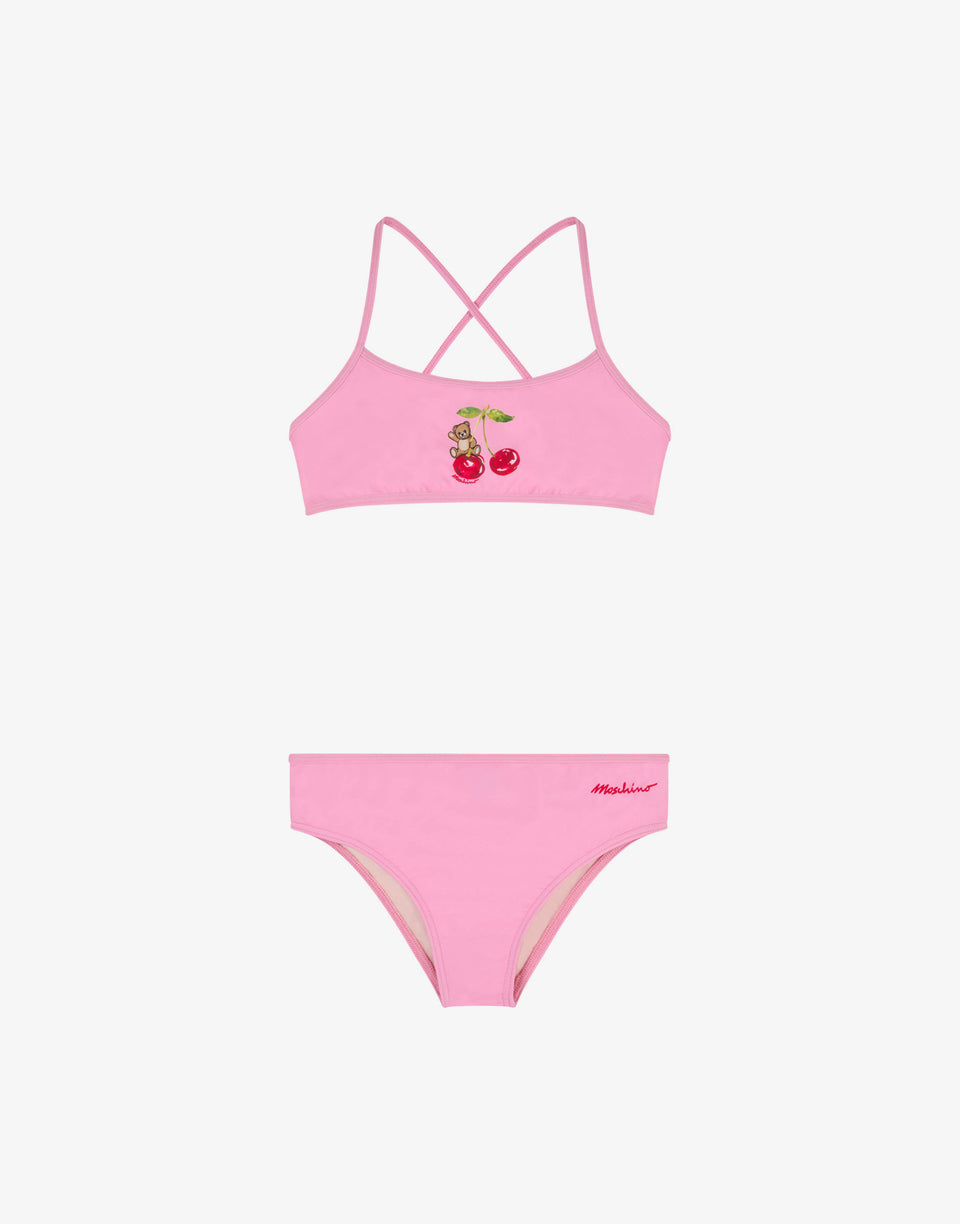 莫斯奇诺泰迪熊莱卡比基尼 粉红色 Moschino 0