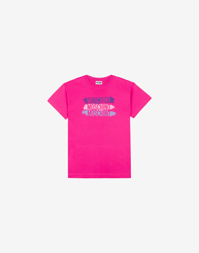 Abito in jersey di cotone Moschino Fucsia Moschino 0