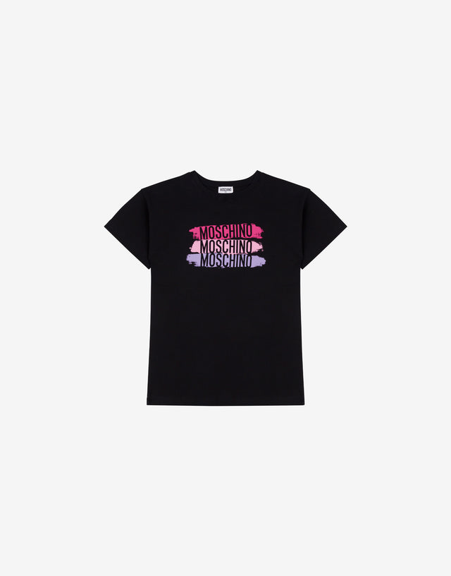 Abito in jersey di cotone Moschino Nero Moschino 0
