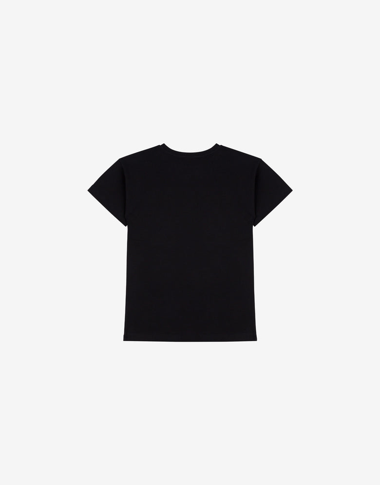 Abito in jersey di cotone Moschino Nero Moschino 1
