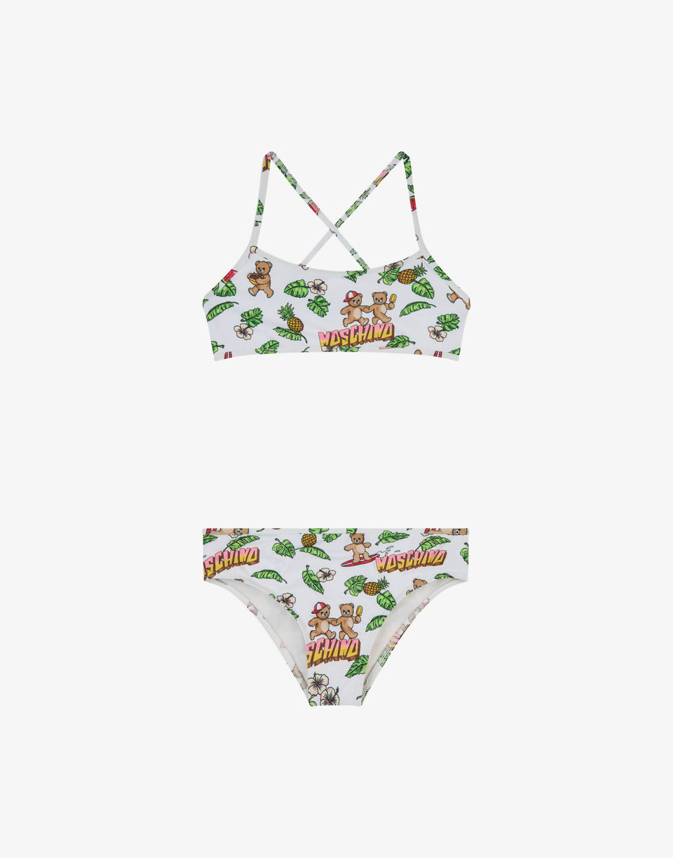 Bikini en lycra imprimé  Moschino 0