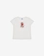 T-shirt em jersey de algodão Moschino Teddy Bear